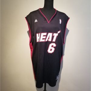 LEBRON JAMES MIAMI HEAT ADIDAS JERSEY XL b33